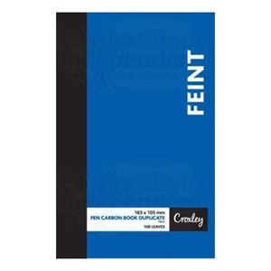 Picture of Pen Carbon Book 100 Leaves