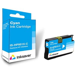 Picture of Lippys HP 951XL | CN046AE High Yield Cyan Ink Cartridge 