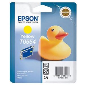 Picture of Epson T0554 Yellow Ink Cartridge