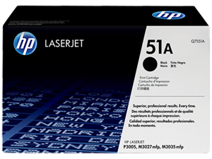 Picture of HP 51A | Q7551A Black Toner Cartridge