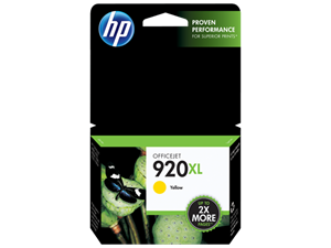 Picture of HP 920XL | CD974AE High Yield Yellow Ink Cartridge