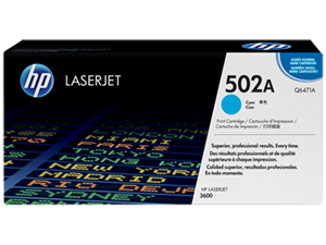 Picture of HP 502A | Q6471A Cyan Toner Cartridge