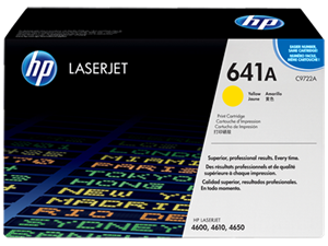 Picture of HP 641A | C9722A Yellow Toner Cartridge
