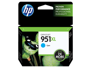Picture of HP 951XL | CN046AE High Yield Cyan Ink Cartridge