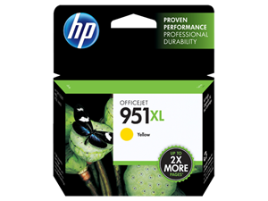 Picture of HP 951XL | CN048AE High Yield Yellow Ink Cartridge