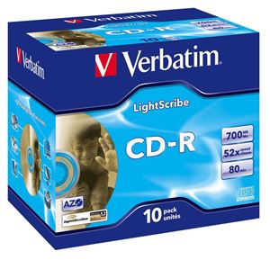 Picture of Verbatim 52X CD-R Extra Prot